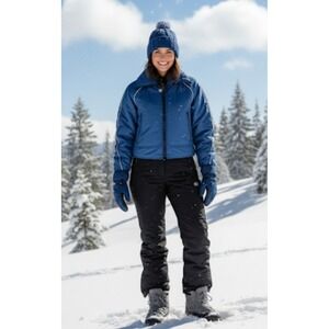 Vintage Lovers of Switzerland Cropped Outerwear Ski Jacket Womens Size Small